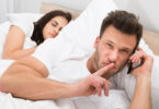 man betraying his wife