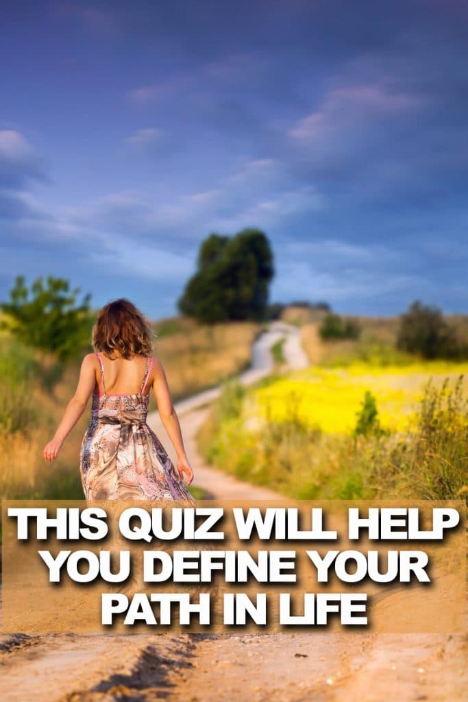 woman walking along a dirt path on a summers day